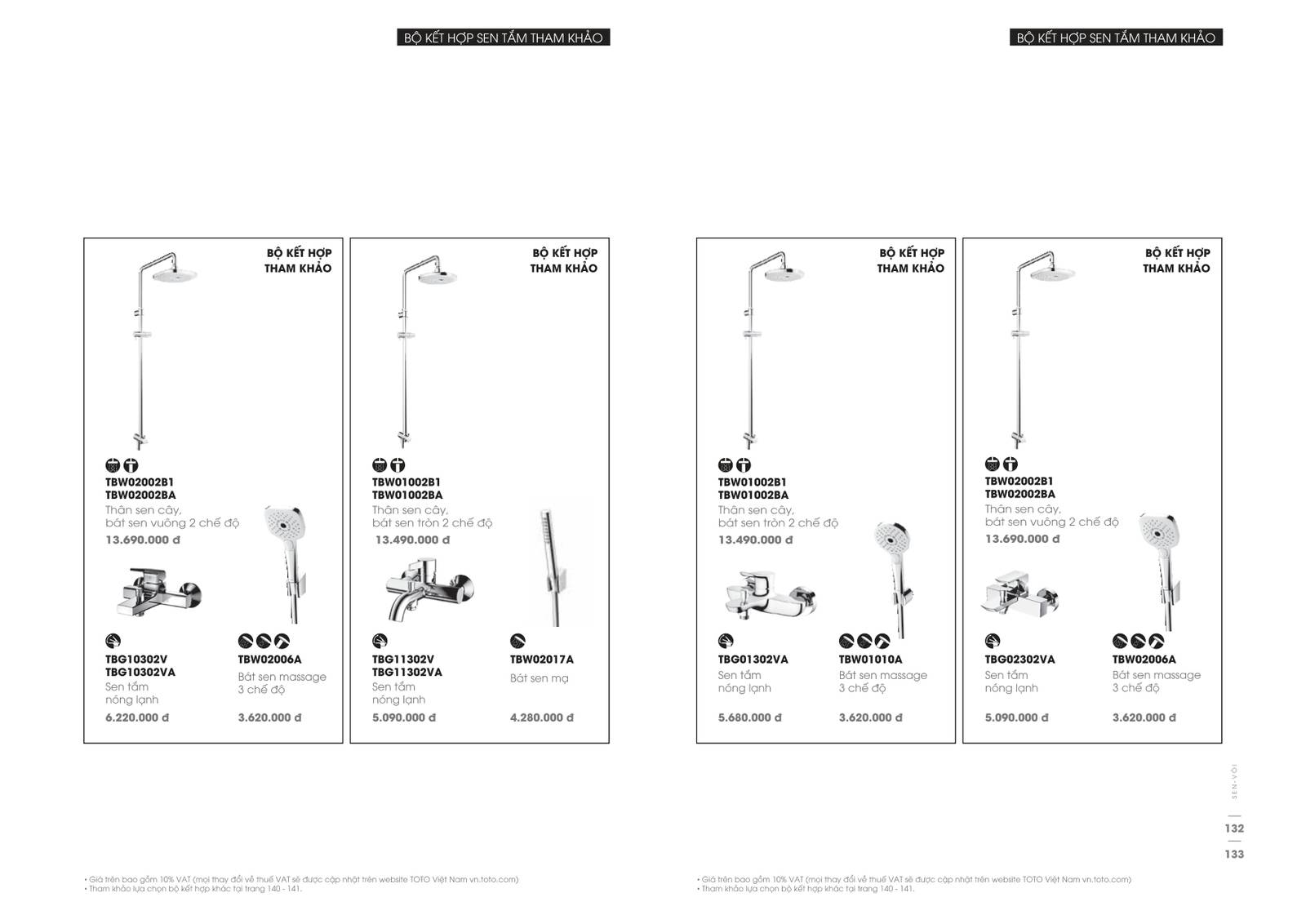 Thiết bị vệ sinh TOTO Catalogue và Bảng giá mới nhất 2024 /Page 61